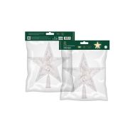 Фигура светодиодная «Звезда» 22см LED тепл. бел. 230В IP20 на елку постоян. свечение Neon-Night 501-006