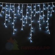 Гирлянда светодиодная «Бахрома» OIC080W-C-E-31V 2х0.5м 20 нитей 80LED бел. 16/48/40/24см уличная соединяемая до 10шт с контроллером SHLights 4690601049773