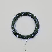 Гирлянда светодиодная «Роса» 30м 300LED бел. IP20 230В с контроллером провод зел. Neon-Night 303-275