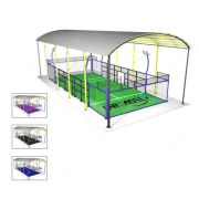 Крыша для падел корта Separated Single Roof