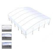 Крыша для падел корта Integrated Single Roof