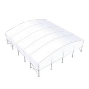 Крыша для падел корта Semi Cover Roof