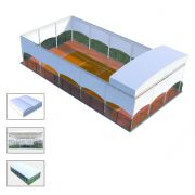 Крыша для падел корта Retractable Roof