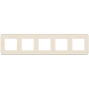 Рамка 5-м Inspiria сл. кость IEK 673971